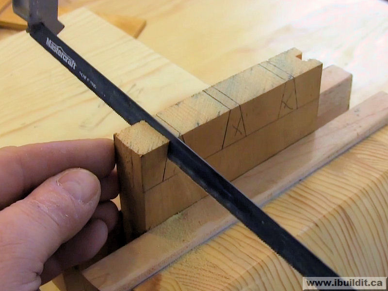 How To Make HandCut Dovetails IBUILDIT.CA